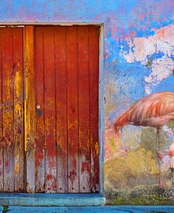 Flamingo Wall
