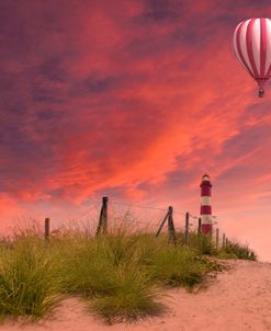 Light House And Balloon