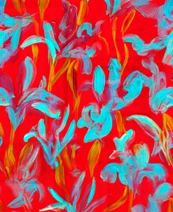 Field of Red and Bllue