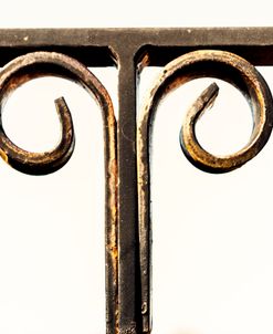 Gold Rust Railing