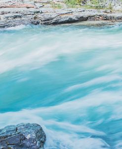 Glacier Run Blur