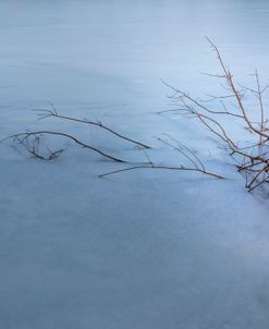 Blue Frozen Pond Glass 5