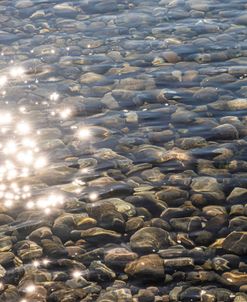 Sun Sparkle And Rocks