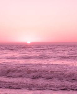 Pink Sunrise Ocean