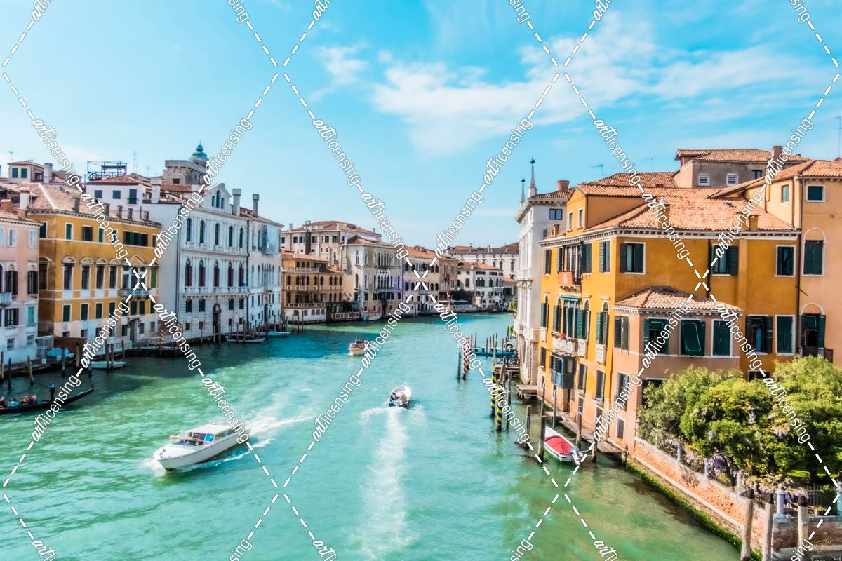Venice Grand Canal Vibrant Life