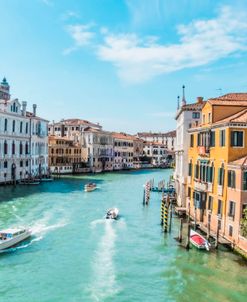 Venice Grand Canal Vibrant Life