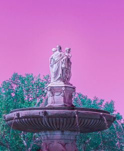 Magenta Pop Fountain