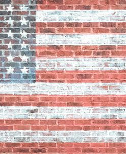 American Flag Brick