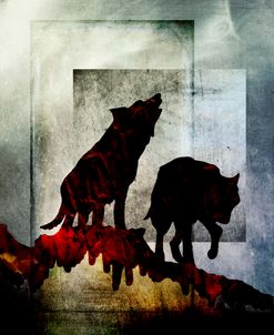 Pair Of Wolves