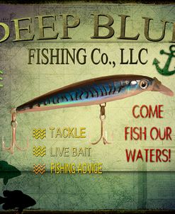 Fishing – Deep Blue LLC sign