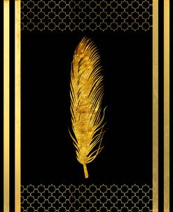 Black & Gold – Feathered Fashion