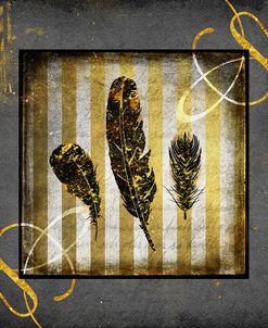 Black & Gold – Feathers