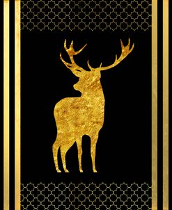 Black & Gold – Feathered Fashion Stag