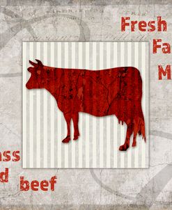 Decortive Pattern Farm Fresh Beef