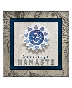 Chakras Yoga Tile Namaste V1