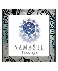 Chakras Yoga Framed Namaste V3