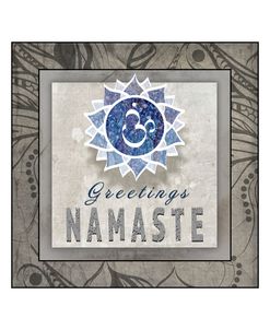 Chakras Yoga Tile Namaste V3