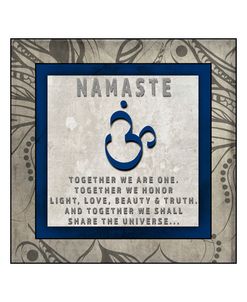 Chakras Yoga Tile Namaste V4