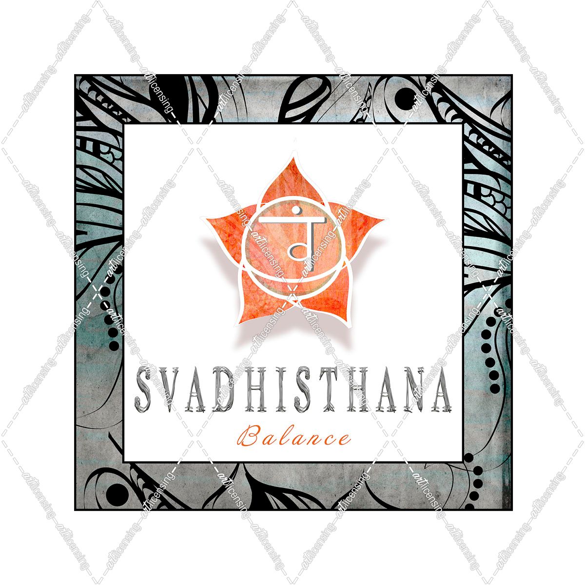 ChakrasYogaFramed_Svadhisthana V3