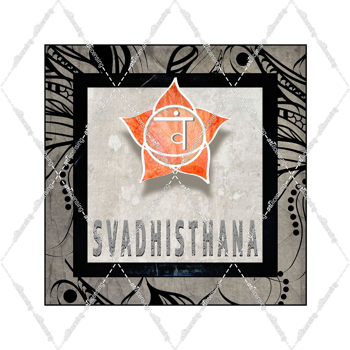 ChakrasYogaTile Svadhisthana V2