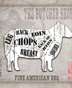 American Butcher Shop sheep