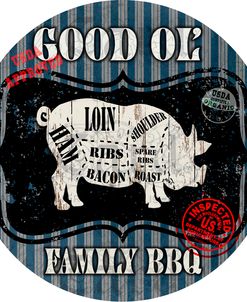 Good Ol’ Family BBQ Round Pig