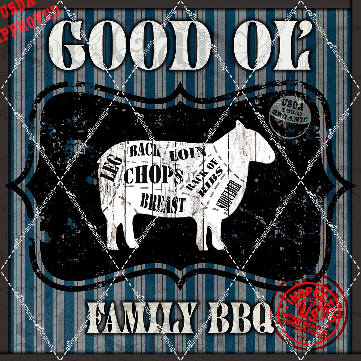 Good Ol’ Family BBQ Square