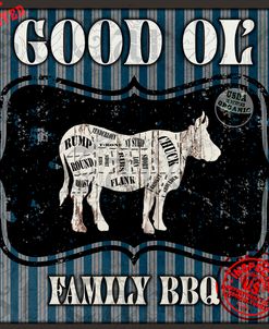 Good Ol’ Family BBQ Square Cow