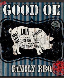Good Ol’ Family BBQ Square Pig