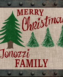 Personalized Christmas Sign V2