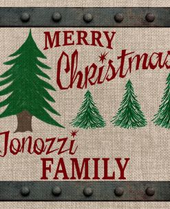 Personalized Christmas Sign V3