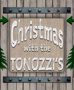 Personalized Christmas Sign V5