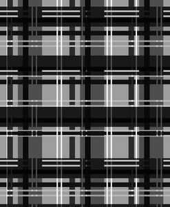 Minimalist Black and Whit Plaid 04