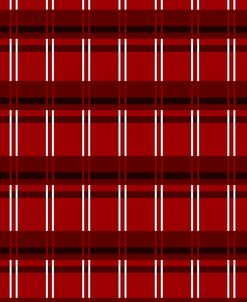 Minimalist Red Plaid Design 01
