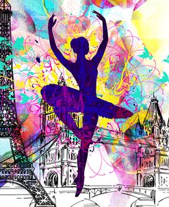 London Ballerina Silhouette 01