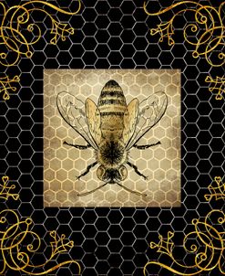 Golden Honey Bee 02