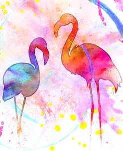 Painted Pink Flamingo