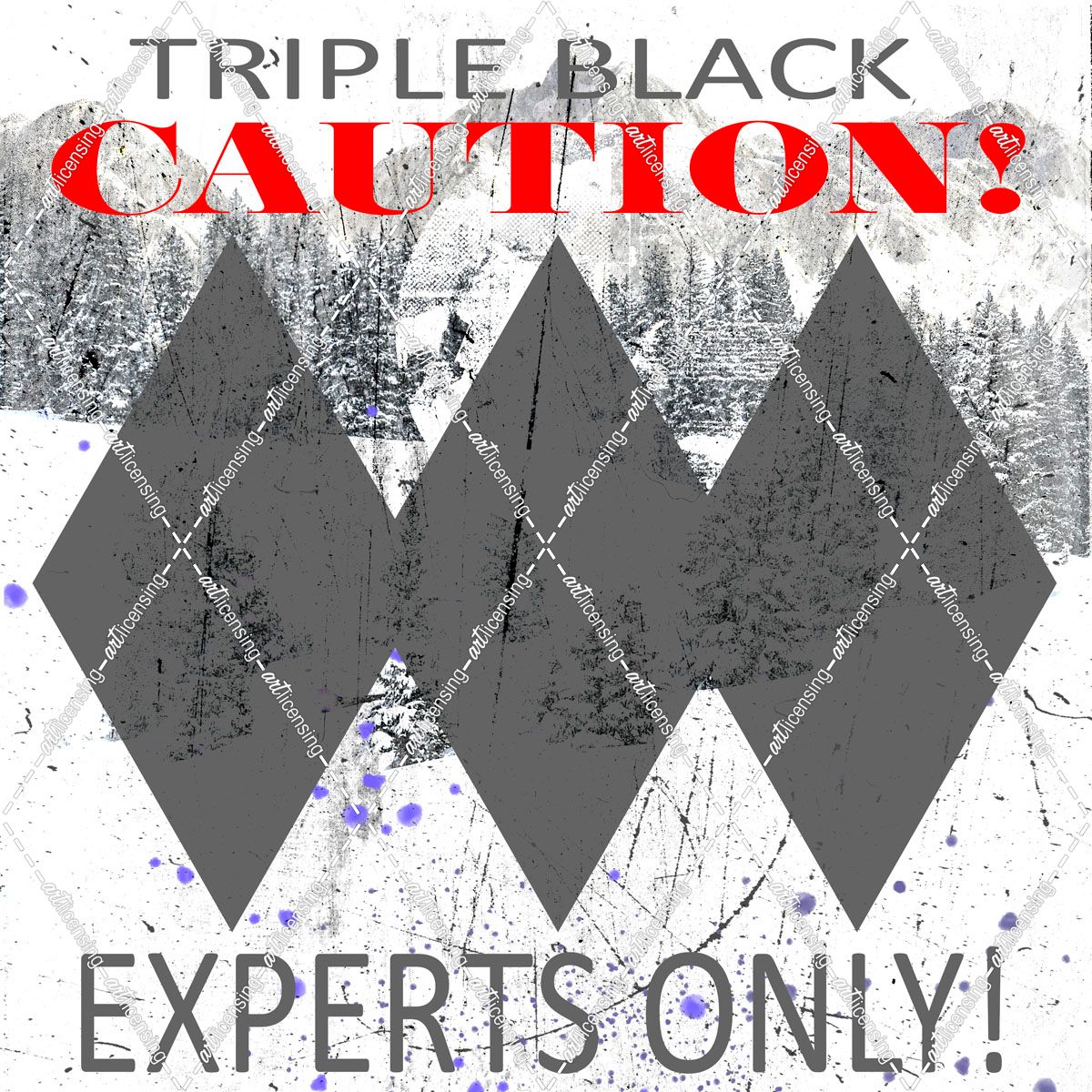 Extreme Snowboarder Triple Black