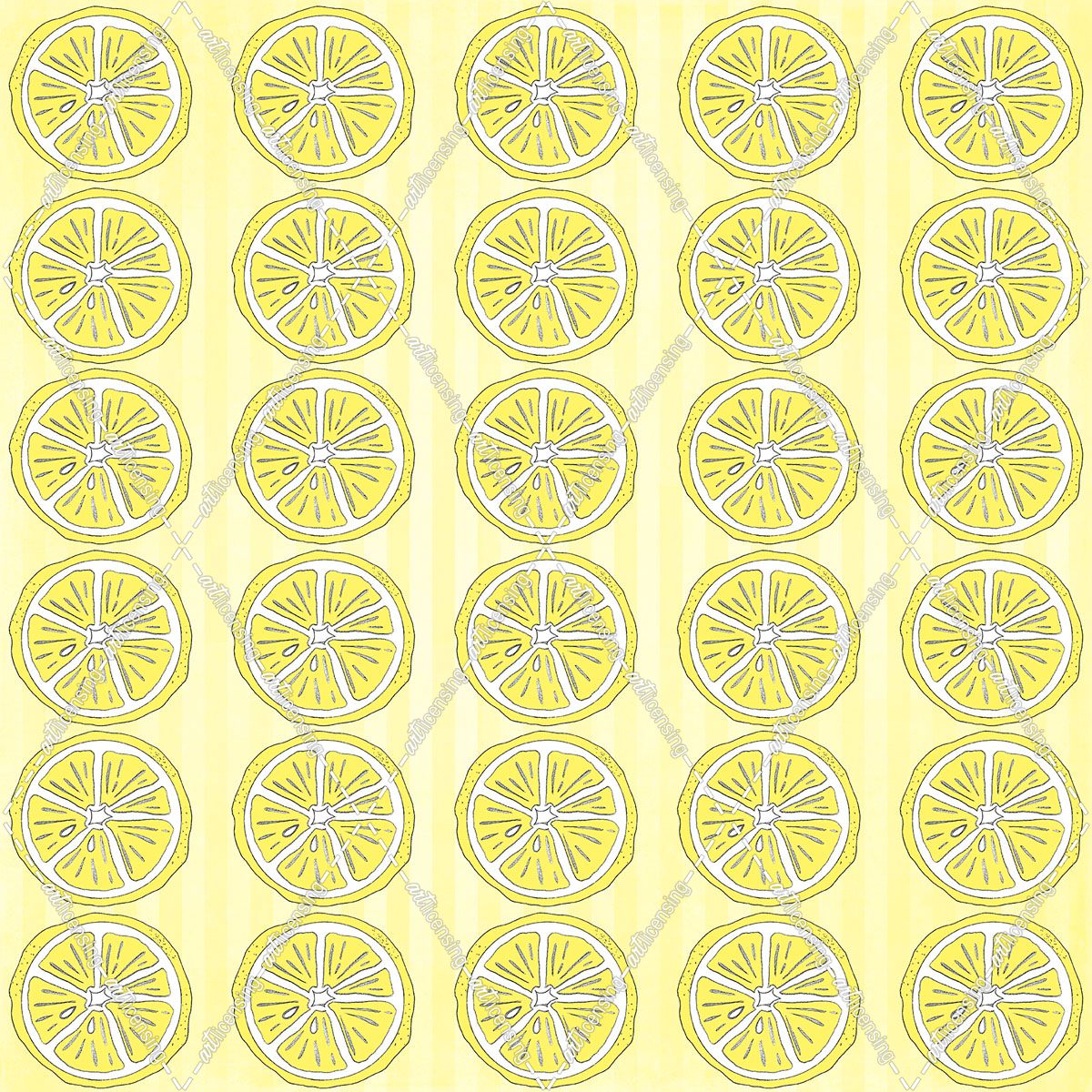 Summer time Lemon Pattern