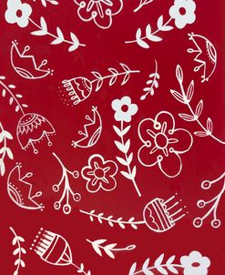 Red And White Christmas Pattern