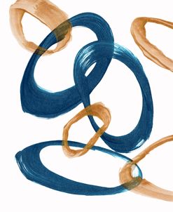 Blue And Gold Circles 1