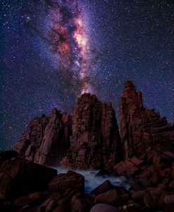 Pinnacles Milky Way