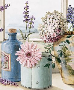 Flowers On The Window Sill