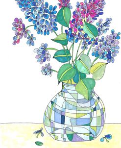 Periwinkle And Celadon Hydrangea