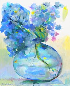 Hydrangea In Fish Bowl