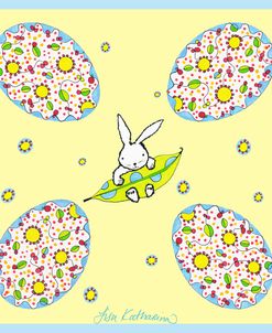 Four Egg Floating Bunny