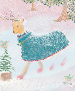 Reindeer And Birds