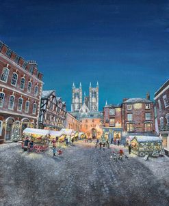 Christmas Market at Lincoln Cathedral