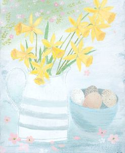 Daffodils and Speckled Eggs