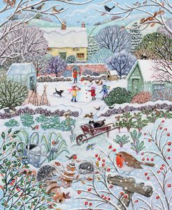 Cottage Garden in Winter